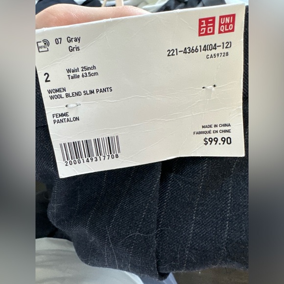 +J & Uniqlo Collaboration Trousers - Picture 2 of 8